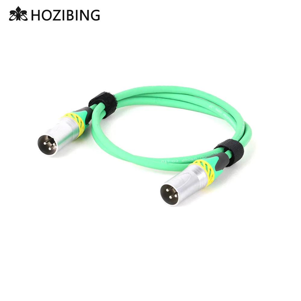 

XLR Cable 3Pin Male to Male Plug M/M OFC Balanced Audio MIC Shielded Line Cannon Extension Cord for Monitor Mixer Amp Speaker