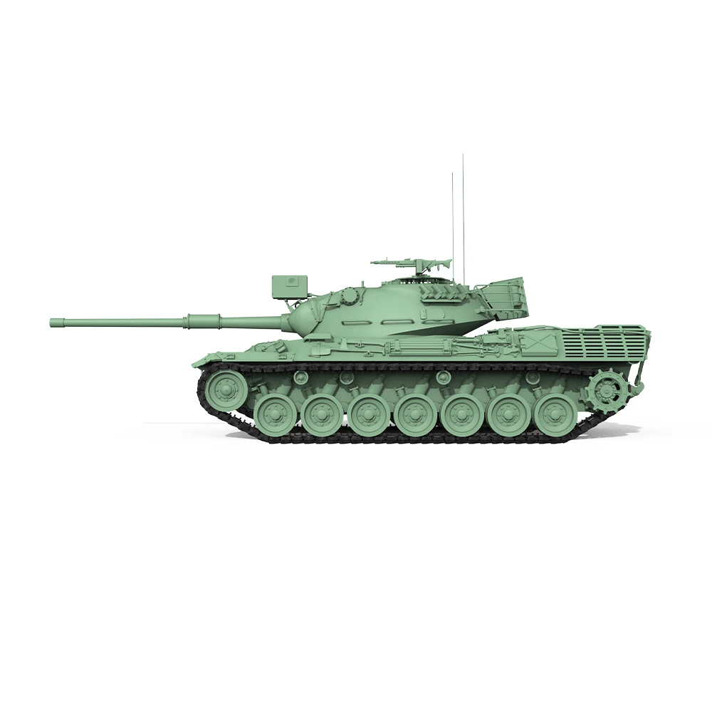 SSMODEL SS72700 1/72 25mm Military Model Kit German Leopard 1A1 Medium Tank