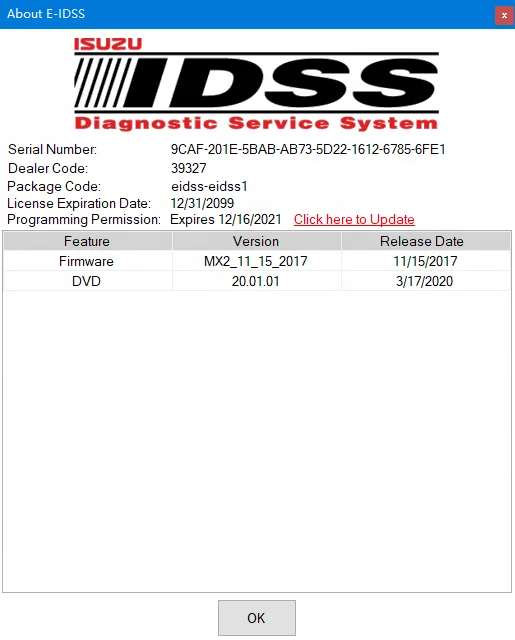 Songte Hot Selling Machinery Parts Detector Diagnostic Scanner Tool Fault Diagnostic for Isuzu Engine Assembly
