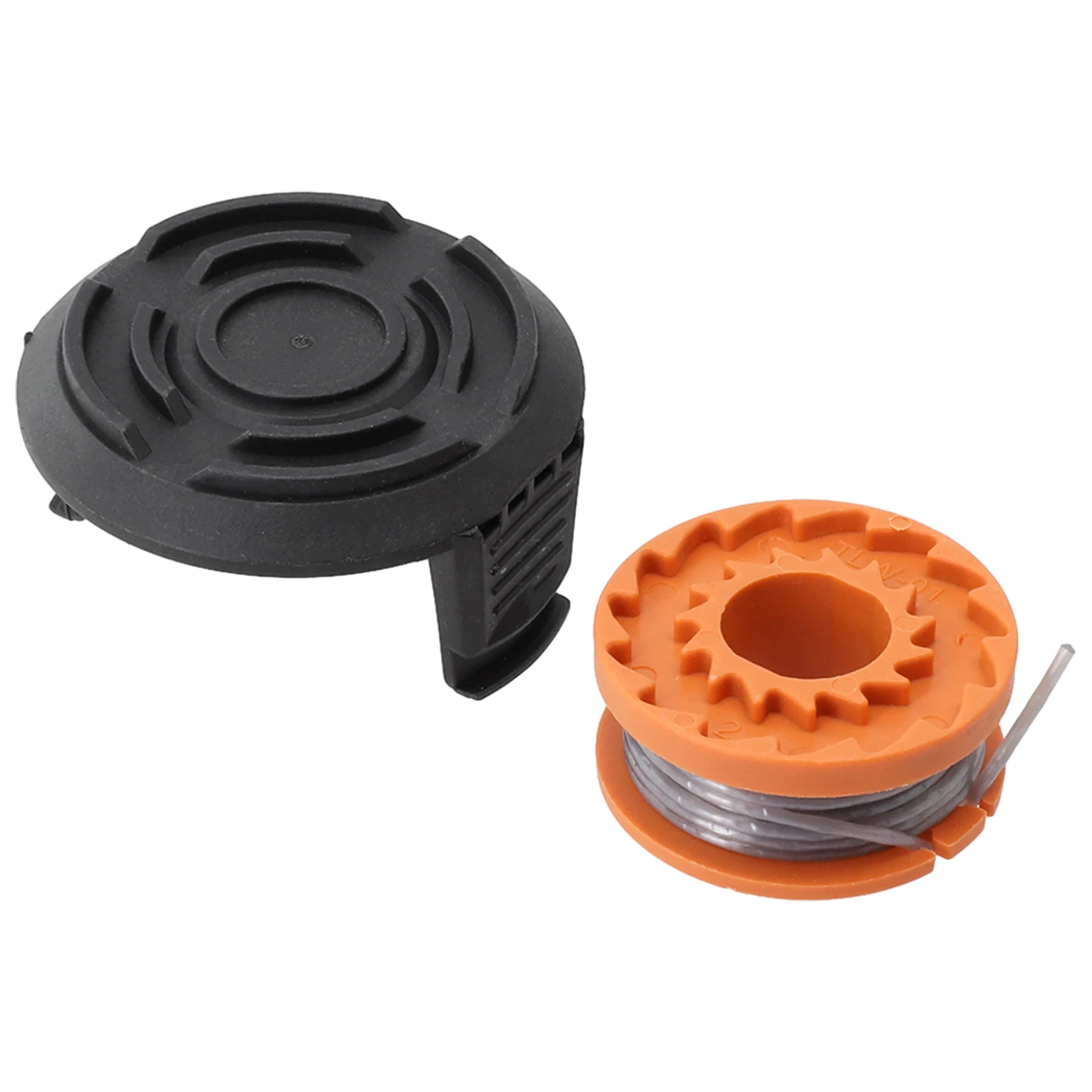Replacement Spool and Cover for McGregor 18V Trimmer Models MCT1825 MCT2X1825 Includes Compatible 2 5m 0 5mm String for Trimming