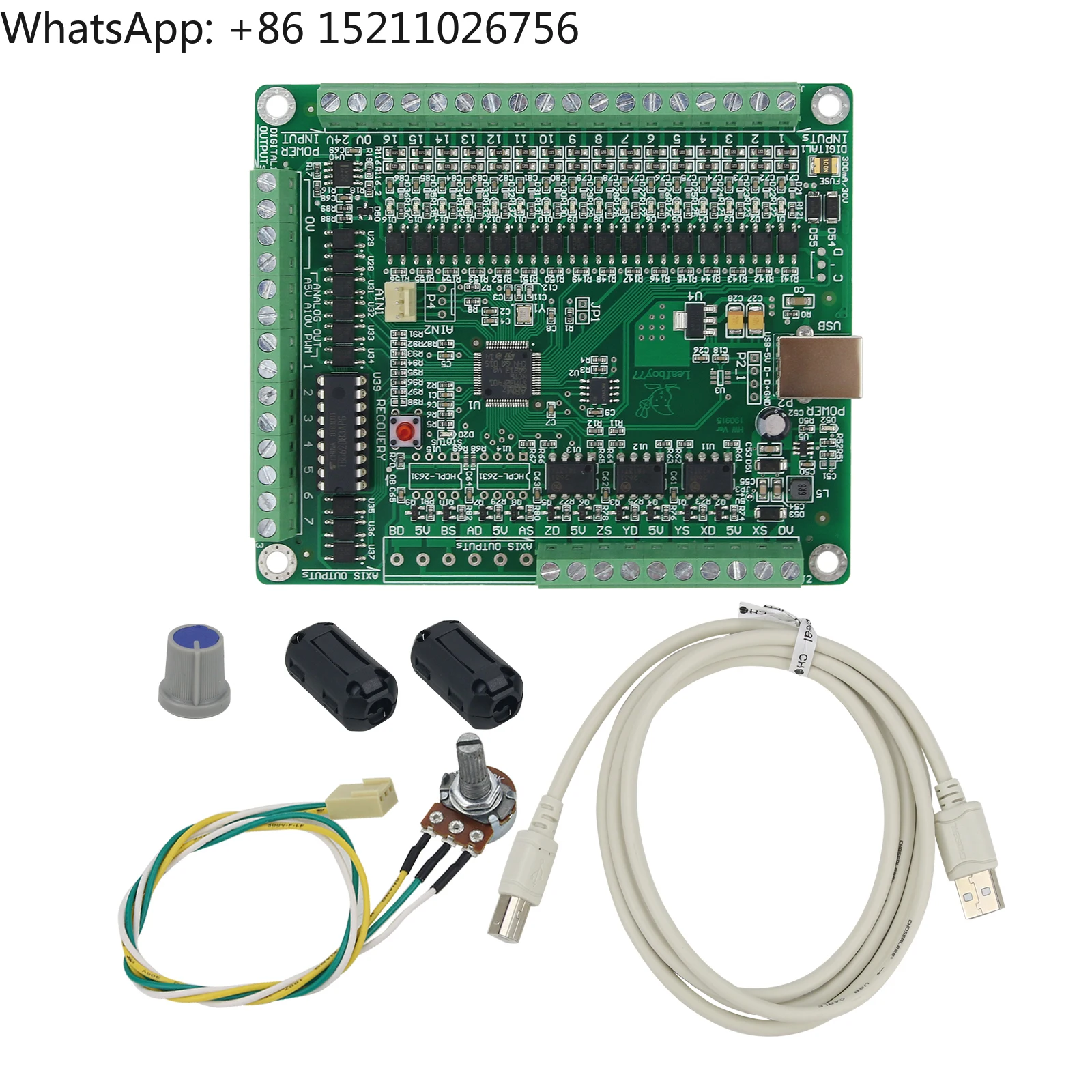 LF77-AKZ250-USB3-NPN 3 Axis Mach3 Motion Controller Mach3 USB Controller for CNC Engraving Machines