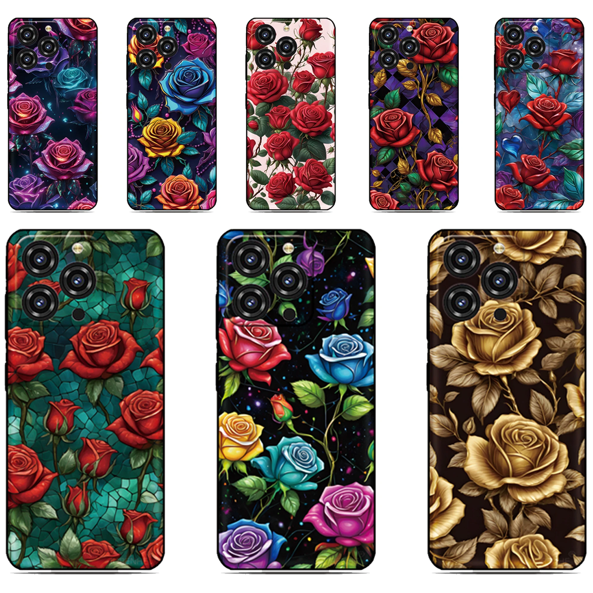 Rose Flower Cover F…
