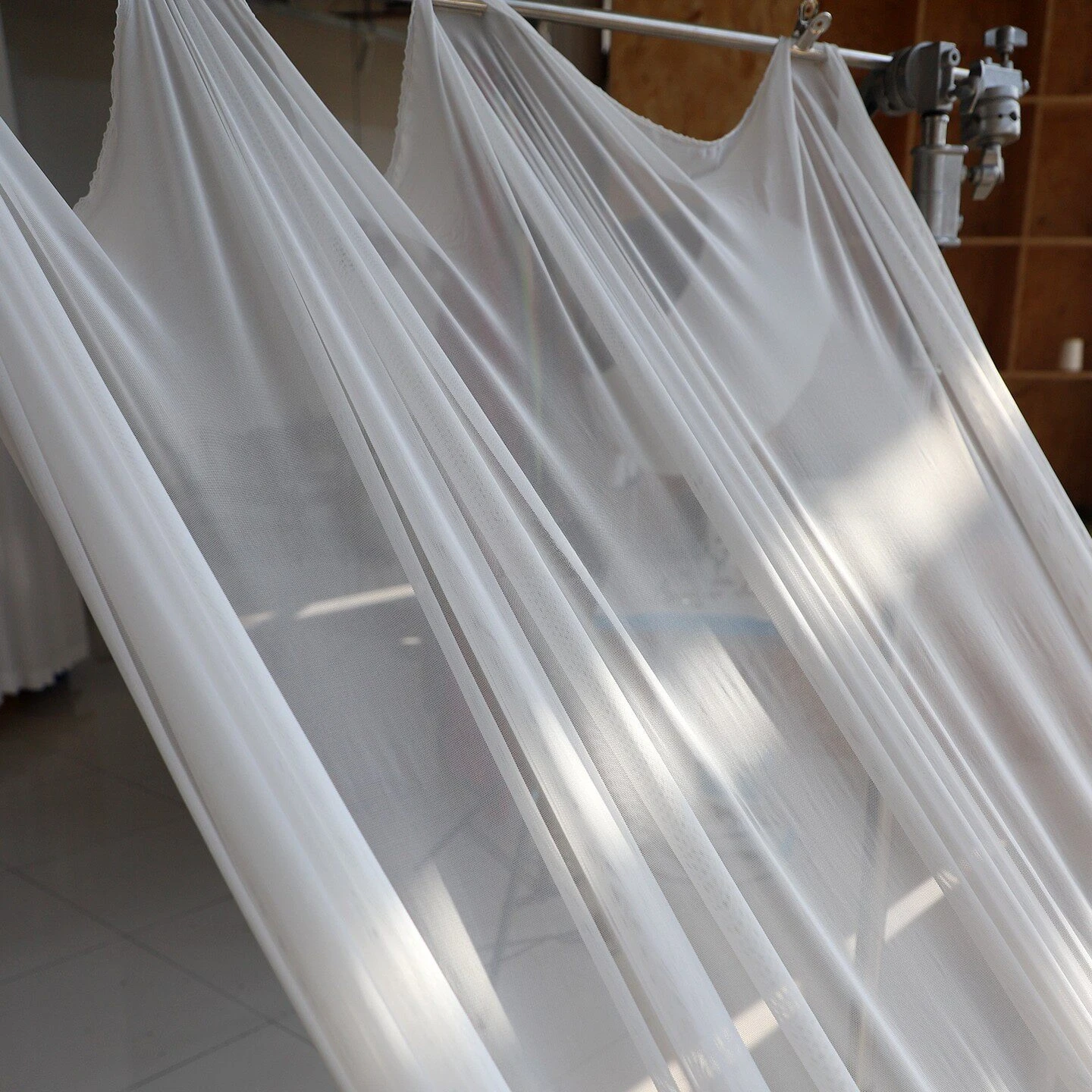 4-Way Stretch Mesh Fabric Soft Drape Spandex Netting Sheer Material for Dance Wear Photo Props  Wedding Decoration