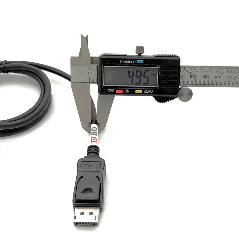 DisplayPort 2.1 Cable 8K@120Hz 4K@240Hz 2K@165 144Hz High Speed DisplayPort Cord for DP1.4 Dell HP ASUS HKC Monito Cable