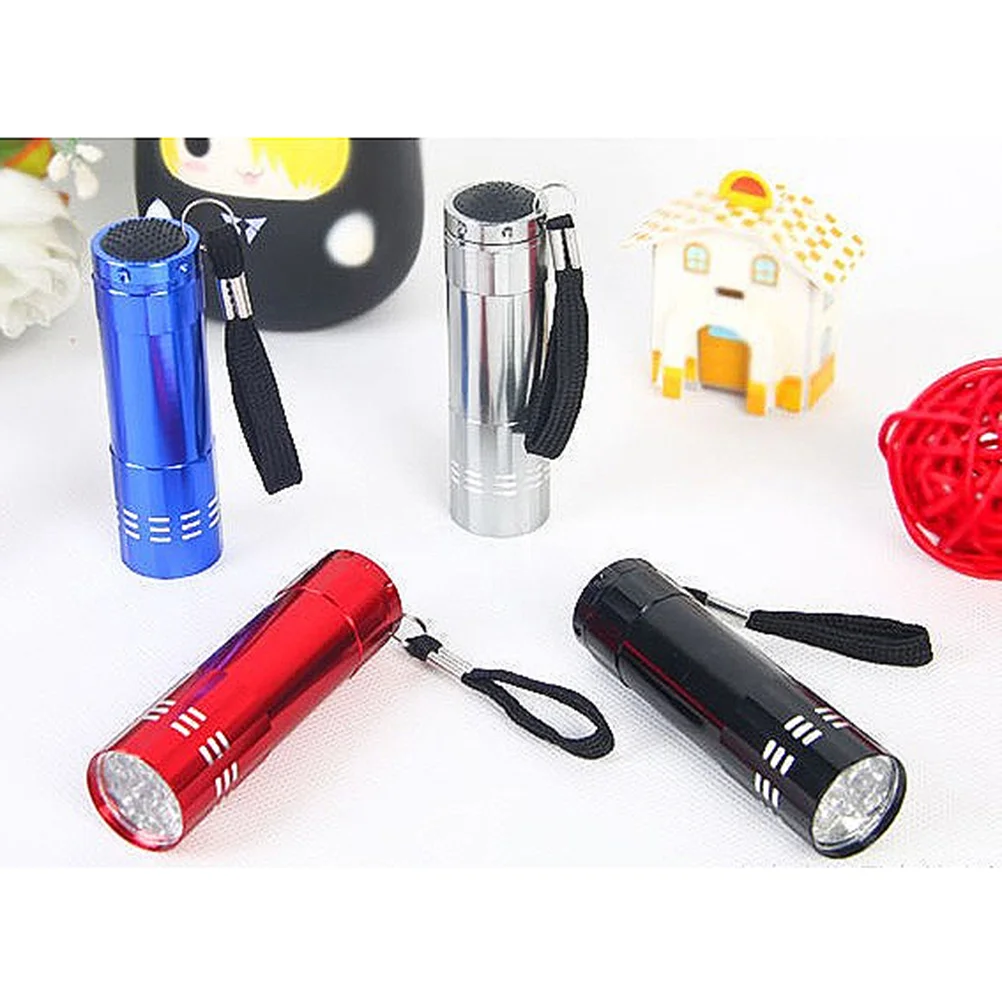 Ultraviolet Light Portable Dryer For Gel Nails Airless Pump Jar UV LED Flashlight