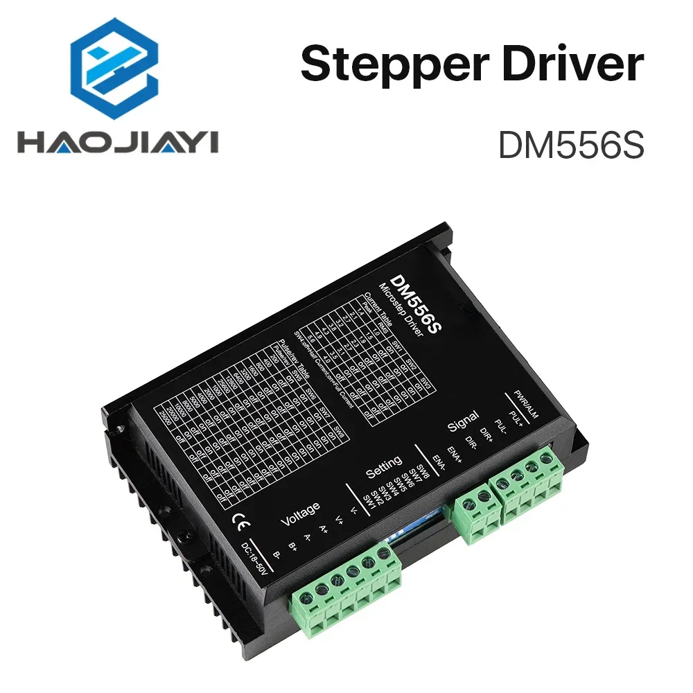 2-Phase Stepper Motor Driver DM556S Supply Voltage 18-50VDC Output 1.4-5.6A Current