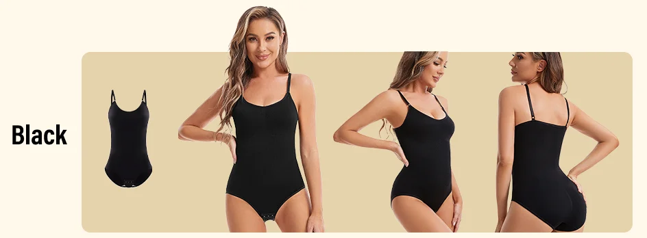 Damen Sexy Nahtloser Shapewear Bodysuit mit Po-Lifting-Effekt, Offener Schritt, Hochelastisch, Glättender Body für Dropshipping – Detail 8
