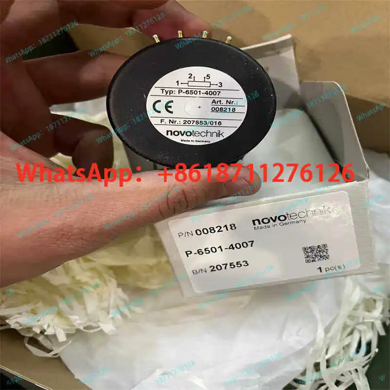 NovoTechnik German Angle Displacement Sensor P-6501-A502 P-6501-4007 for Precision Measurement And Control Applications
