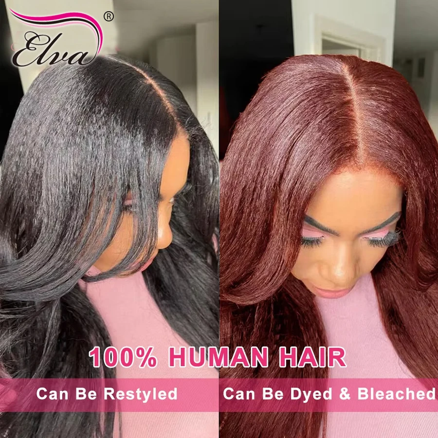 غريب شعر طبيعي مفرود الباروكات جاهزة لارتداء 13x 4/13x6 HD الدانتيل الجبهة خصلات الشعر المستعار الإنسان ياكي أمامي الدانتيل الباروكة 9X6 الدانتيل إغلاق الباروكات #5