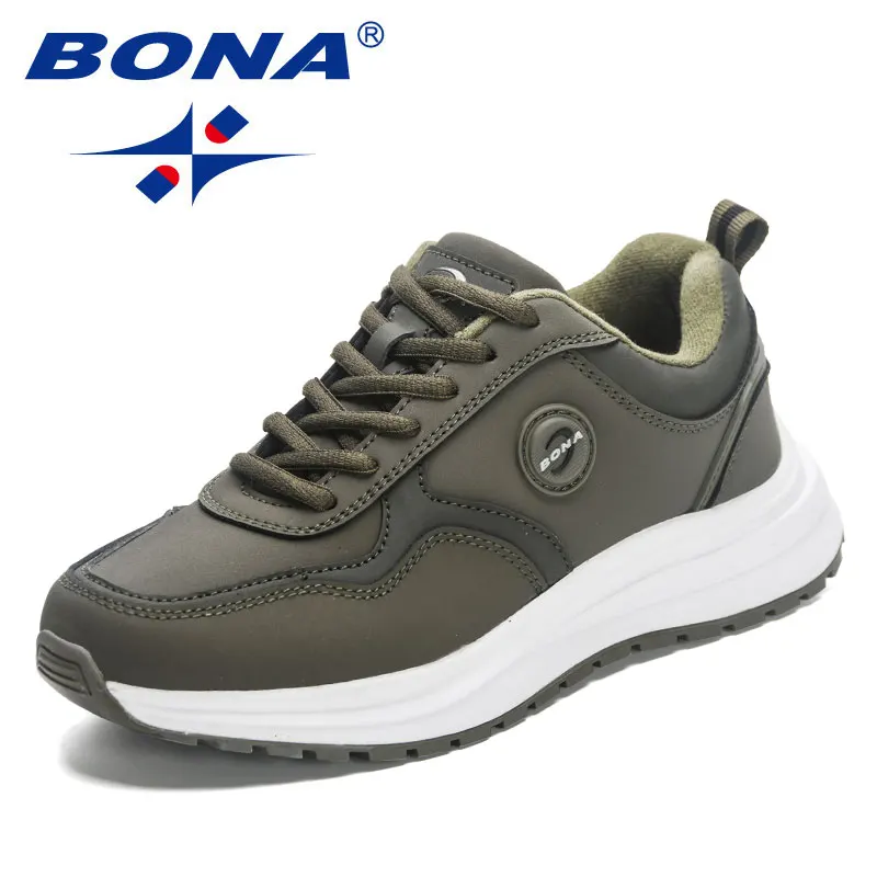 BONA 2023 New Designers Trendy Vulcanize Shoes Wedges Platform Sneaker Women  Walking Footwear Ladies  Outdoor Light Weight Casu