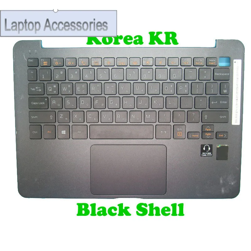 HJ Blue/Black/Silver/White Palmrest&KR/US/SP Black Keyboard For LG 13Z940 13Z940-G GH3BK GH5BK 13Z940-L 13Z940-M MP51K MP55K