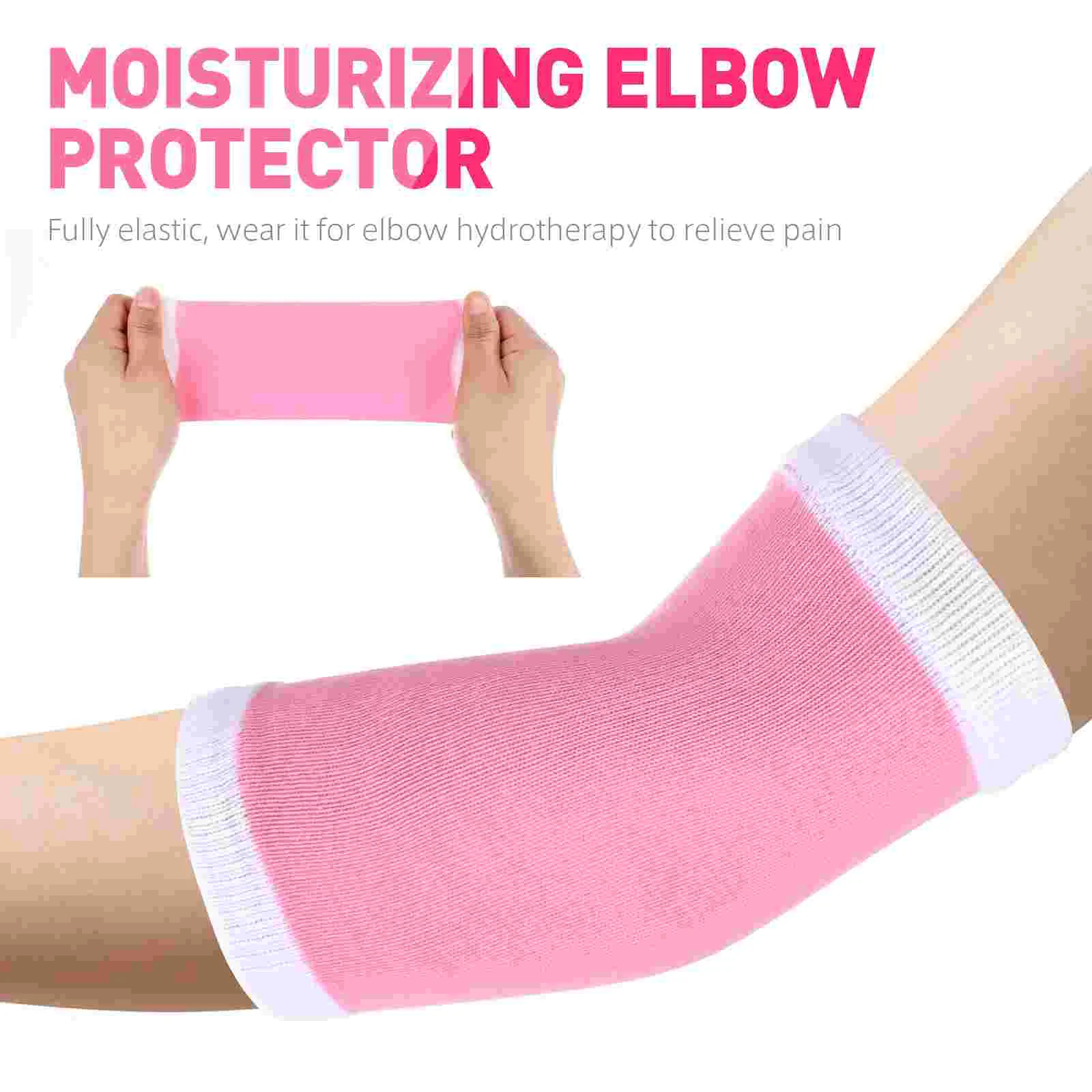 ตัวป้องกันส้นเท้าสําหรับแผลกดทับ Moisturizing Elbow Guard Sleeve Arm Cover Cool Bracket