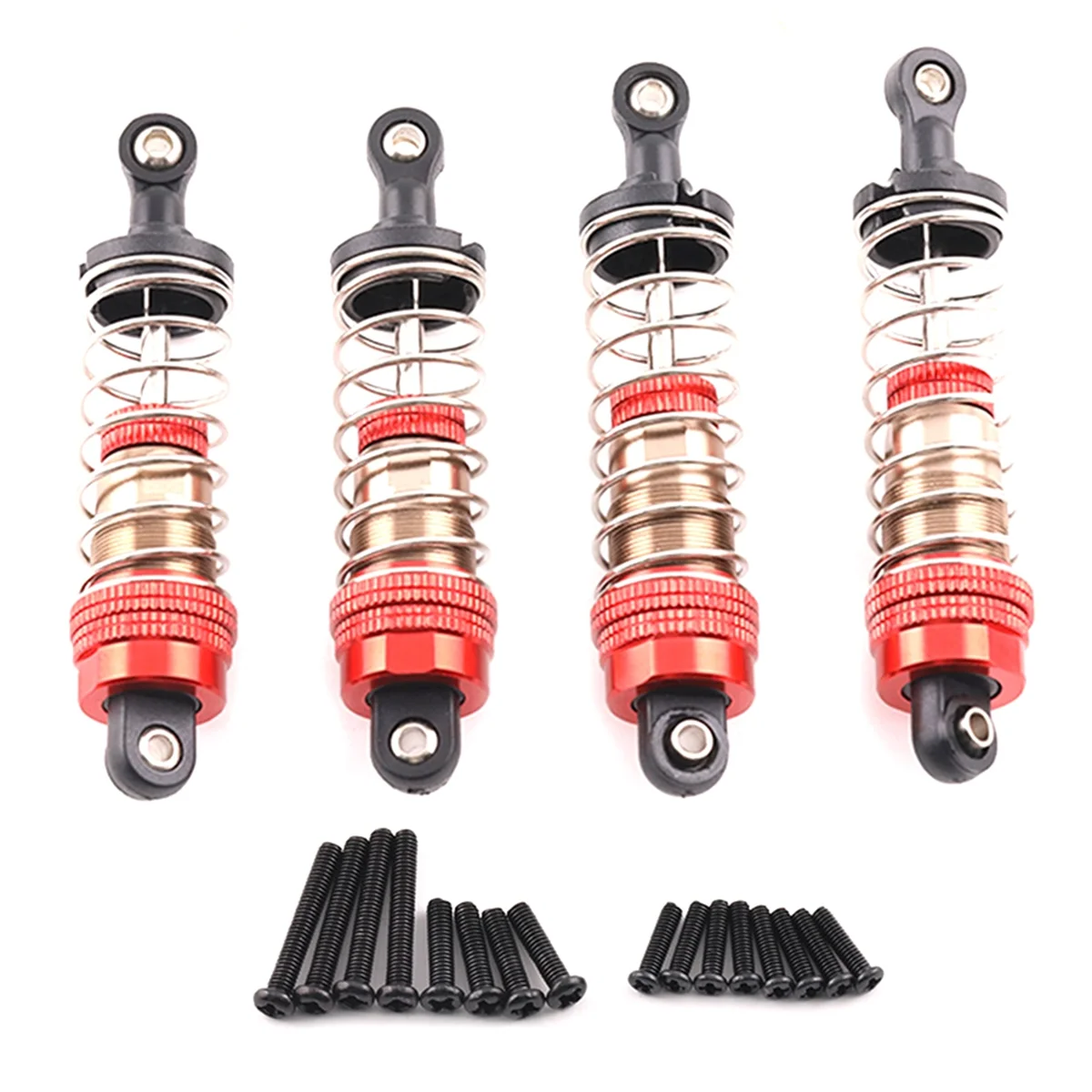 1 Set RC Car Metal Shock Absorber for SCY 1/16 MJX H16H 14301,14210 1/16 1/12 1/14 Upgrade Parts Accessories 75mm 81mm D