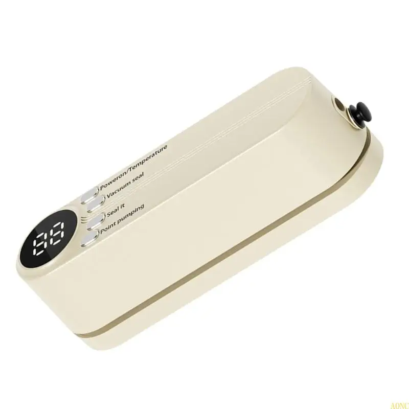 A0NCバッグシーラー充電式チップバッグシーラーヒートシールツールポータブルハンドヘルド掃除機