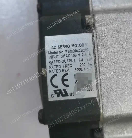 1pc Servo motor MSMD042S2T7 0.4kw Test OK