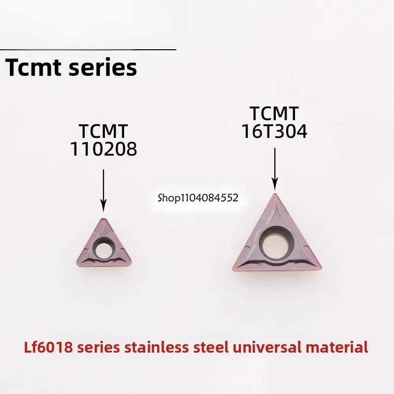 

Оригинальные твердосплавные вставки с внутренним отверстием для наружного круга TCMT110204 TCMT110208 TCMT16T304 TCMT16T308 LF6018