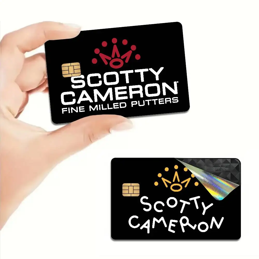 Brand S-Scotty C-Cameron Fashion 100% Hot Sale Amine Credit Debit Bank Card Bus Card Film Skin Sticker