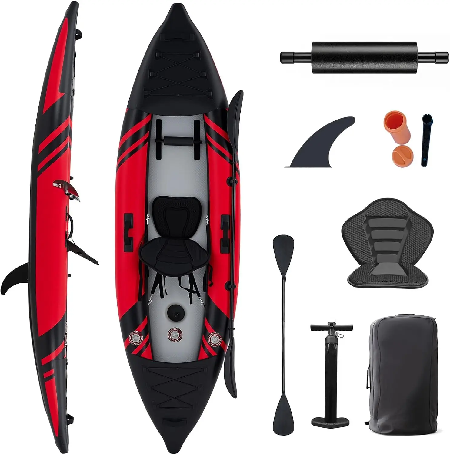 Itoo Wholesale Price 12ft Sit on Top Motorised Fishing Kayak Pedal Drive and Motor