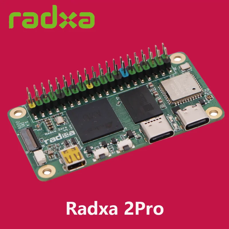 

Radxa ZERO 2 Pro Amlogic A311D SBC 4GB RAM Onboard EMMC Six-core CPU Board New