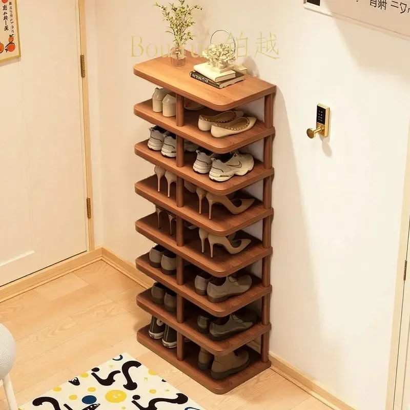 Simple Multi Layer Shoe Rack Indoor Storage Cabinet for Home Dormitory Doorway Small Strong Organizer Shelf Unit