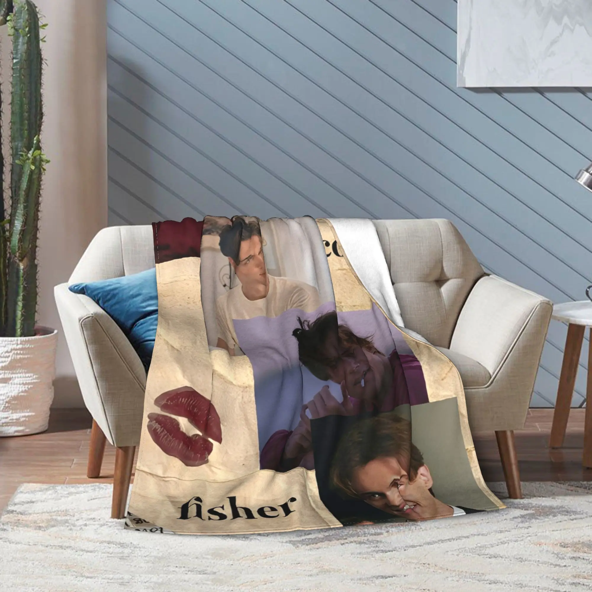 Conrad Fisher The Summer I Turned Pretty Blanket Multi-size Warm Cozy Fluffy  Throw Blankets for Couch Sofa and Bed