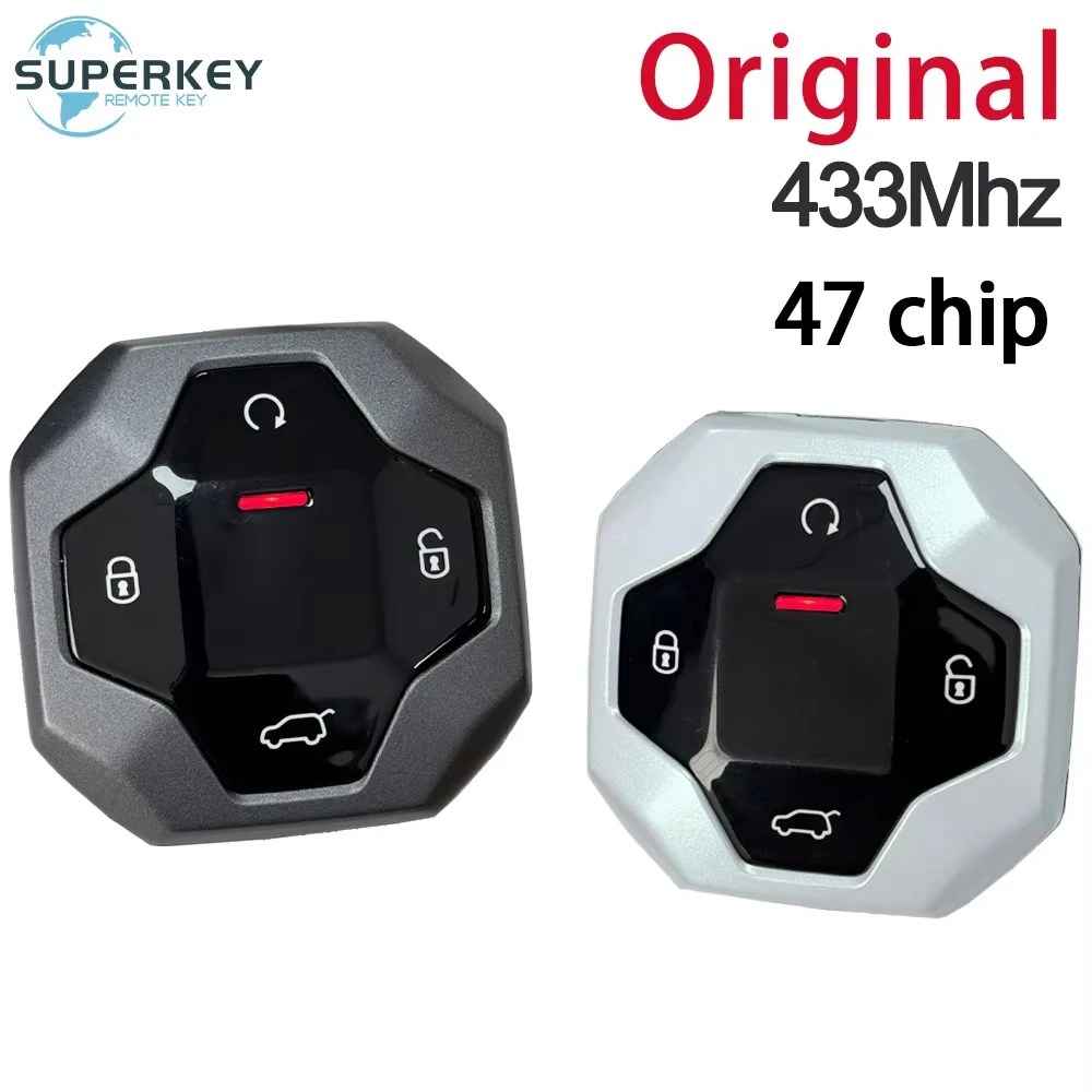 

Original Smart Key For JETOUR Traveller Chery Jetour T2 T1 T3 TX ID47 Chip 433MHz Remote Control 4 Buttons