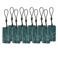 10Pcs 13.56MHz IC UID Writable Rewritable Smart Door Lock M-1 Token Tag Card Free Shipping