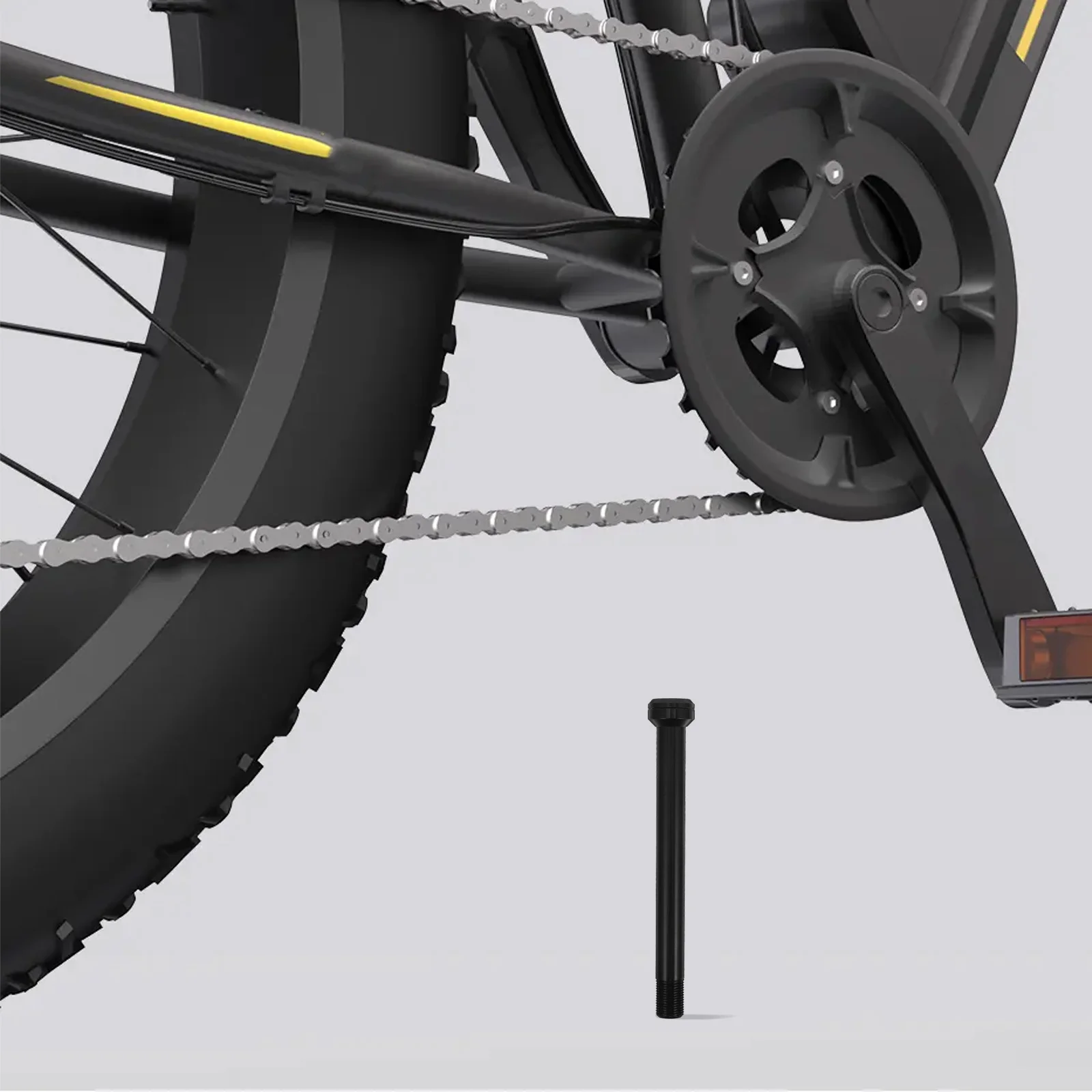 

Thru Axle Bike Front Fork Aluminium Alloy Bicycle Front Hub Tube Thru Shaft Boost Mountain Bike Replacement Bicycle Supply
