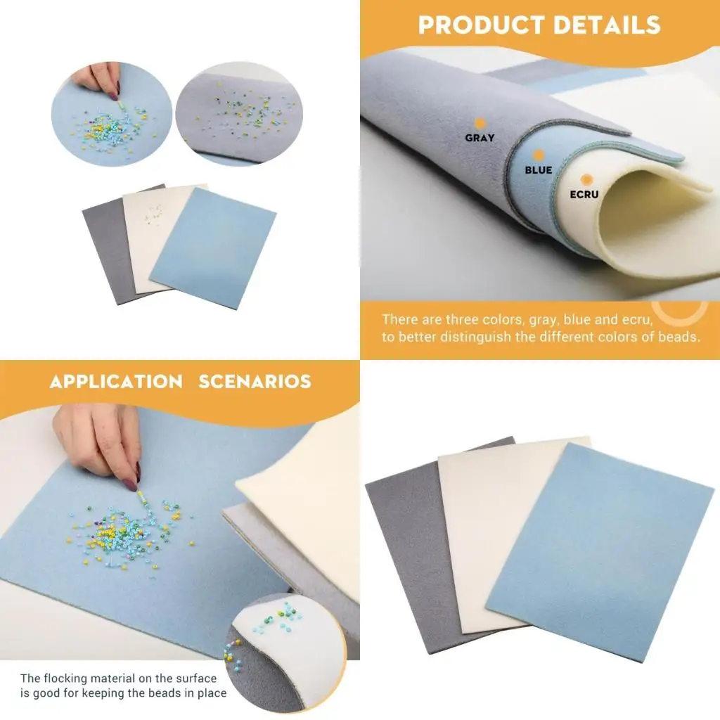  Sponge Bead Pad for Winding Beads Prevent Pearls from Slipping off DIY Hand Tool