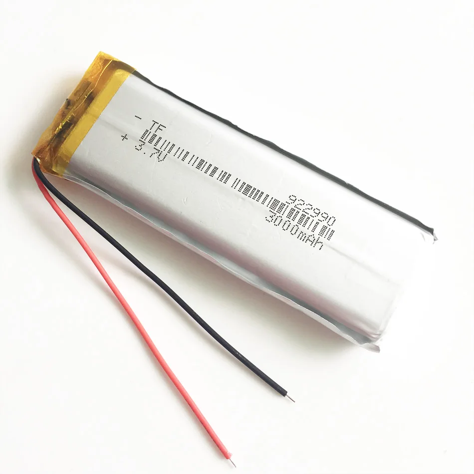 3.7V 3000mAh litowo polimerowa LiPo akumulator komórki 922990 dla MP3 GPS DVD Tablet PC tabela moc lampy bank Laptop MID