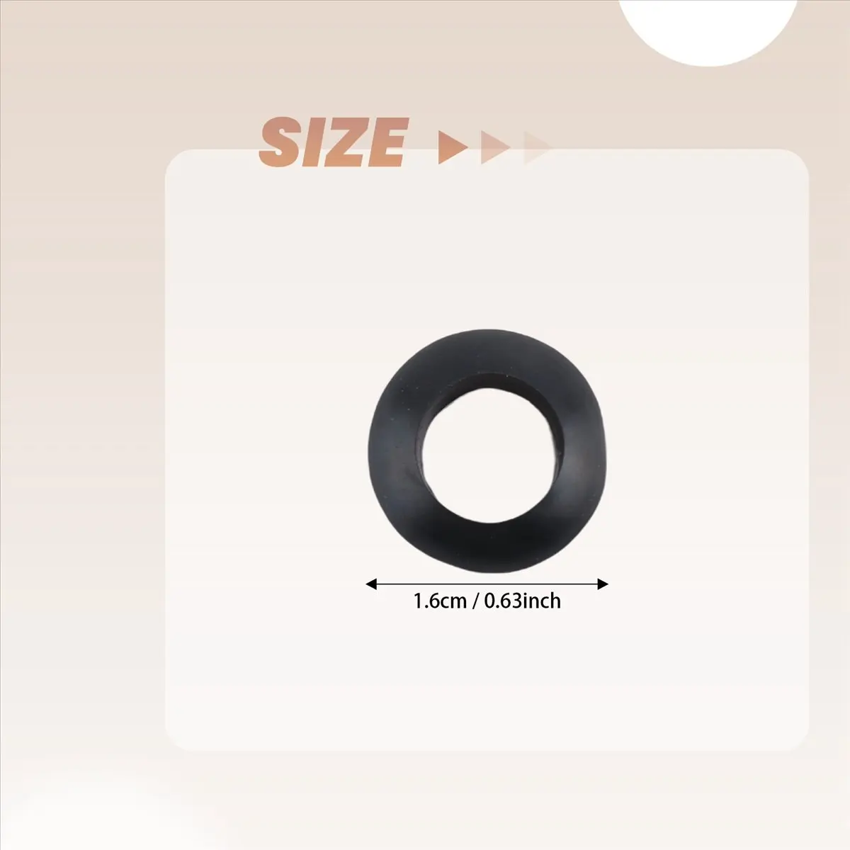 A56K 50 Pack Airlock Grommet, Fermenter Cover Ring for Jars, Straws, Airlock, Beer, Wine, Plastic Cooker Cover, 1.59 cm OD and 0