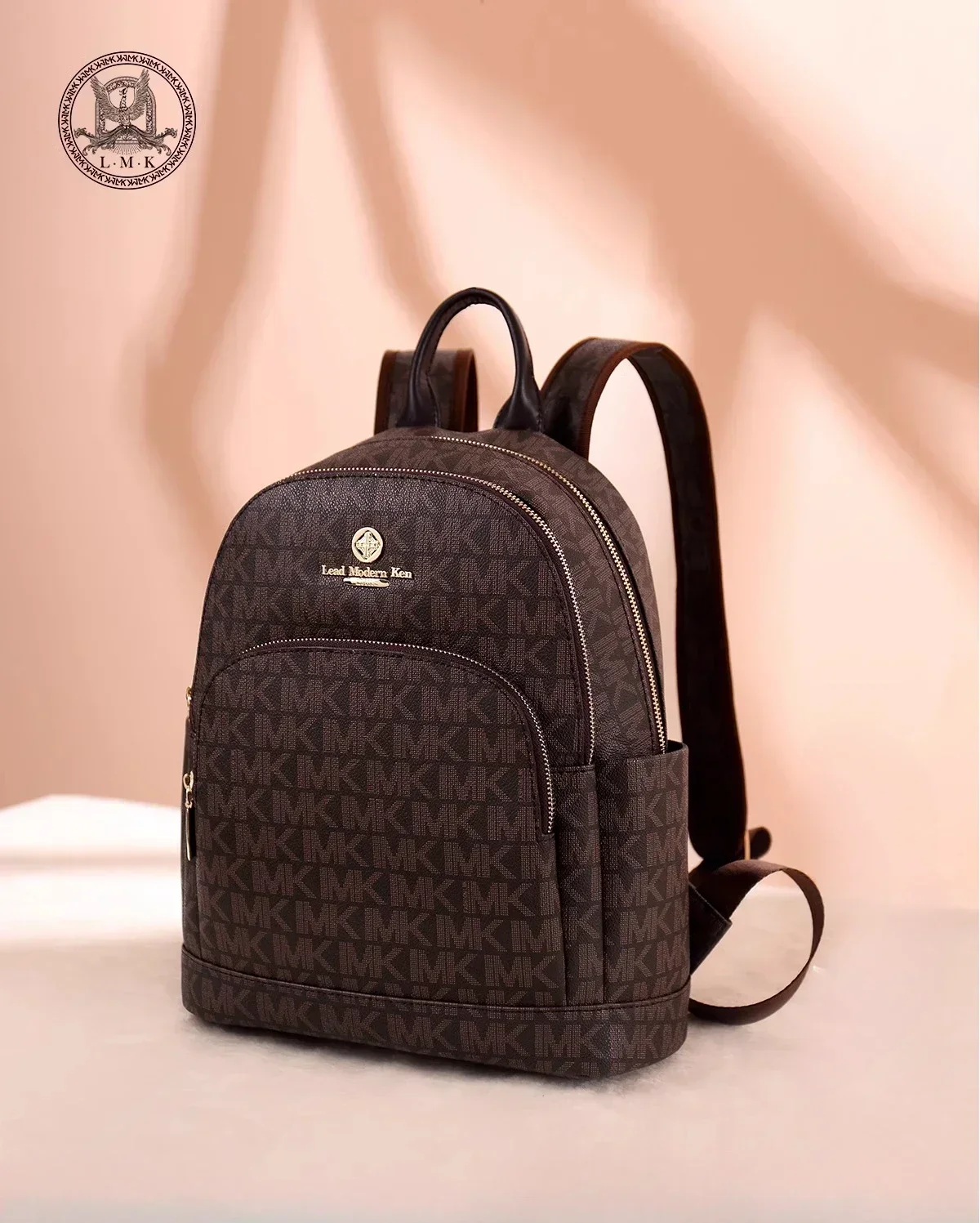 

LMK premium backpack, new autumn and winter fashion large-capacity women's travel backpack cute backpack bag for women