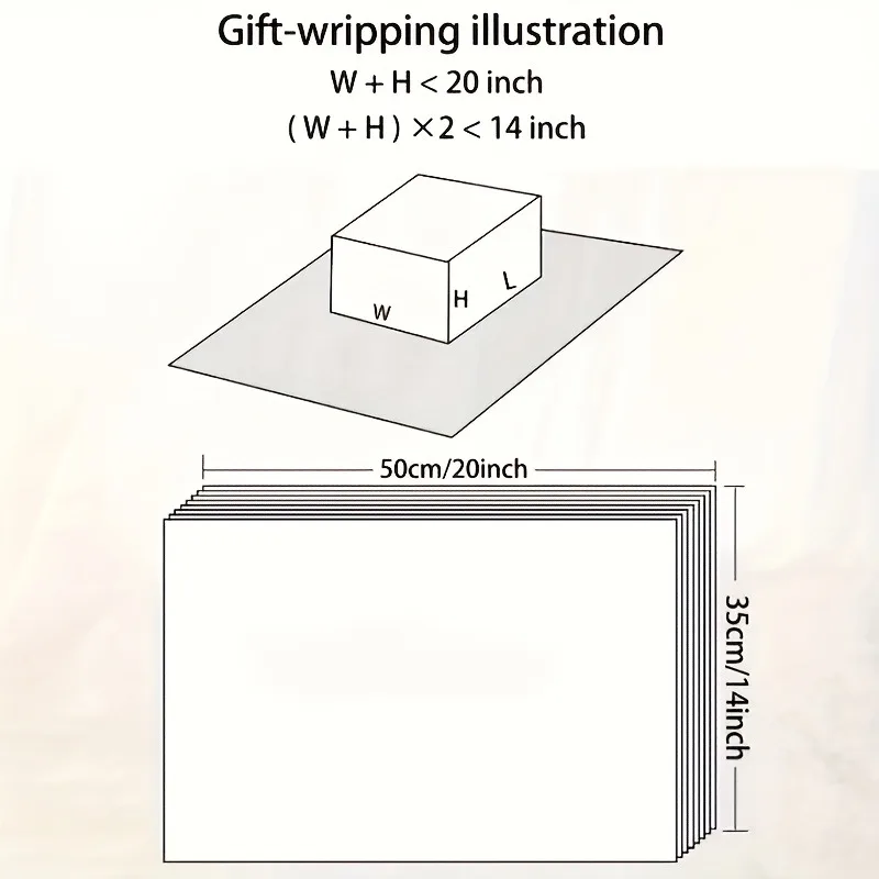 10/20/50 ورقة من ورق تغليف الهدايا بنمط زهرة بوش القط، ورق تغليف الهدايا مقاس 20 × 14 بوصة. لحفلات الزفاف وأعياد الميلاد