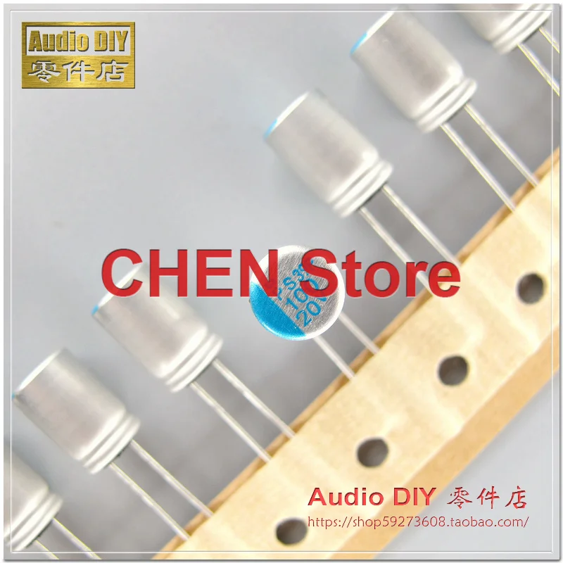 

free shipping 50PCS/100PCS NIPPON PS 20V100UF 8X11.5MM Motherboard Solid Polymer Capacitor NCC 100uF/20V CHEMI-CON