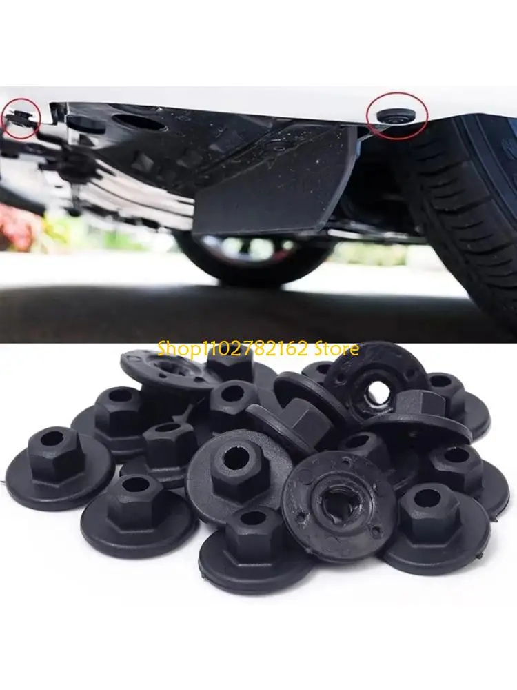 

547B Weatherproof Underbody Panel Retention Clips Accuracy Engineered POM Fasteners 07147169847 Simple Installation for Car
