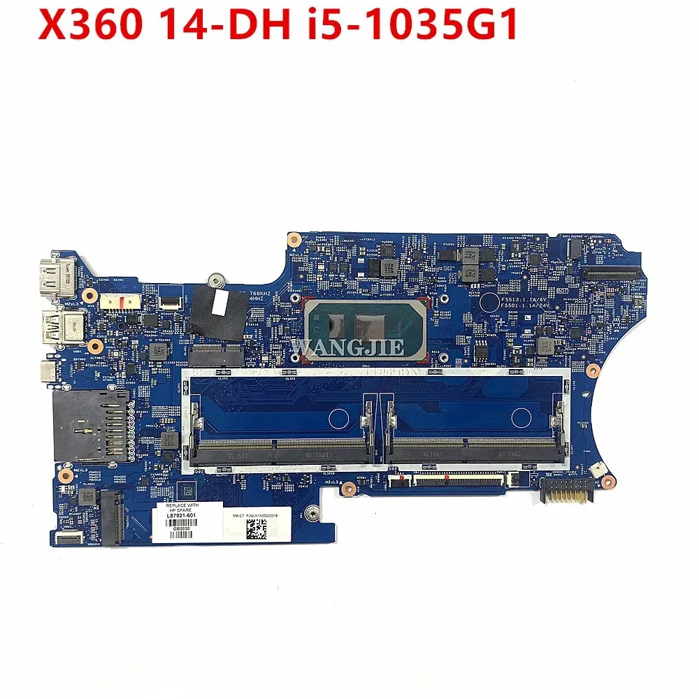 

19798-1 For HP Pavilion X360 14-DH Laptop Motherboard SRGKG i5-1035G1 CPU L87921-601 L87921-001 L87922-601 100% Tested