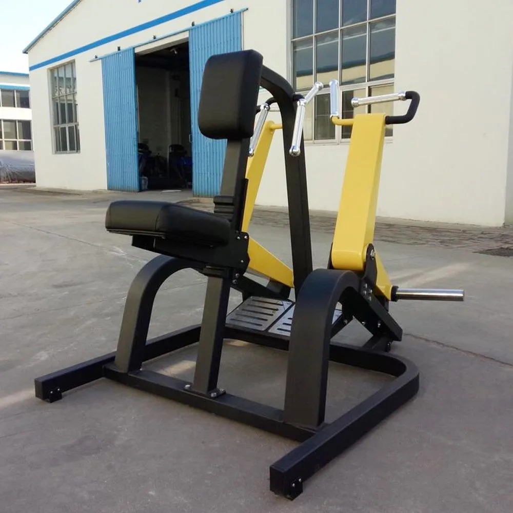 Commercial Plate Loaded Lat Pulldown Machine Gym Back Strength Training Equipment