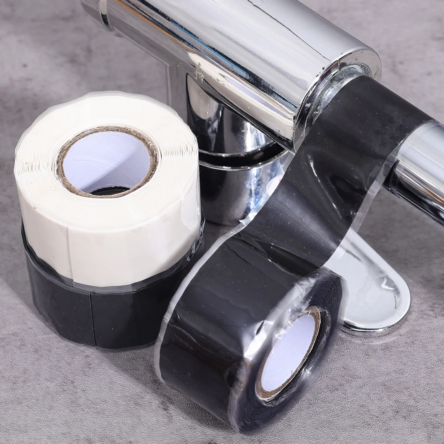 1.5-30m Self-Fusing Silicone Tape Self-Adhesive Plumbing Pipe Repair Tapes Waterproof Hose Leaks Wrapping Electrical Wires Tapes