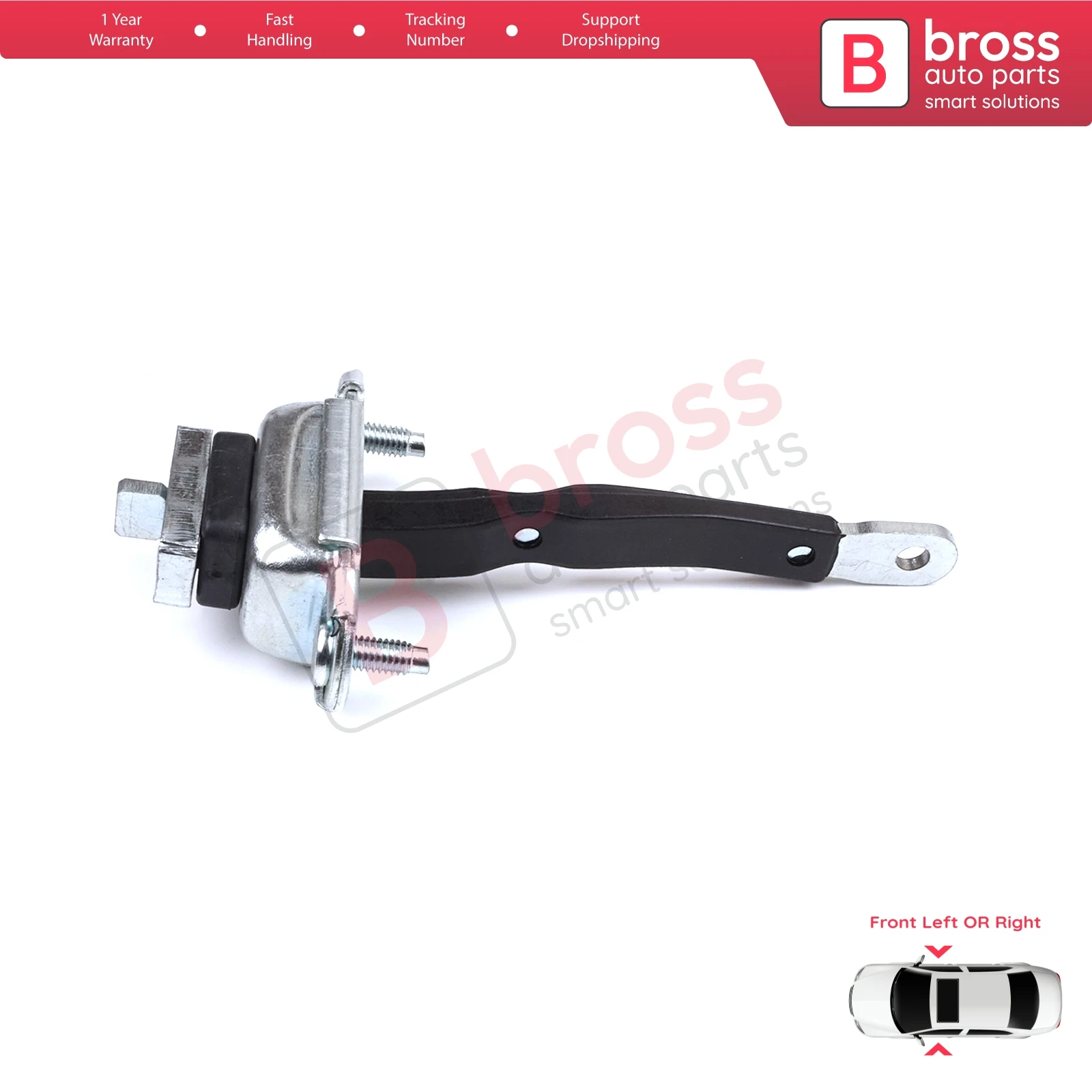 BDP1351 Front Door Hinge Limiter for Toyota Avensis MK1 T22 Caldina Carina Corona Premio T210 1997-2003 4/5 Door 6861020180