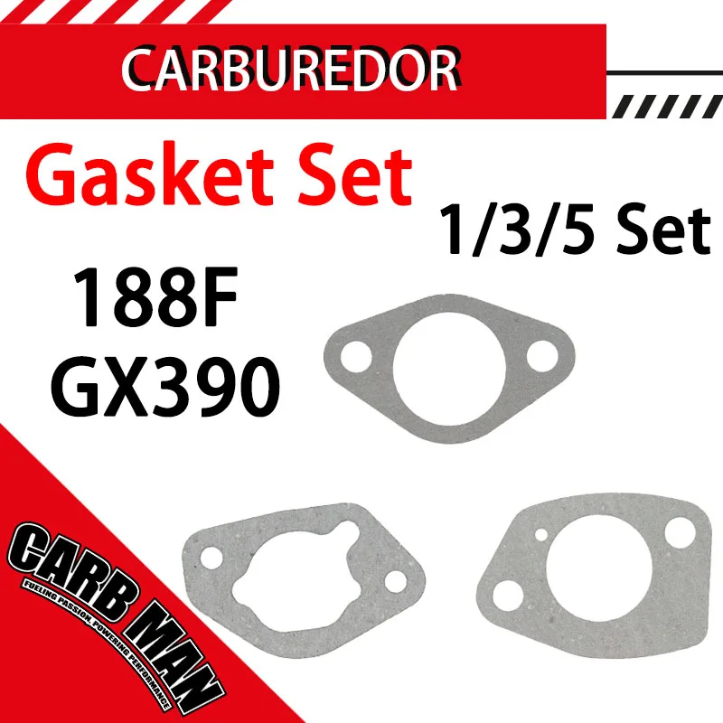 

Generator Trimmer Brush Cutter Chainsaw Carburetor Gasket Engine For Honda GX340 GX390 GX420 188F 190F 11HP 13HP Garden Tools