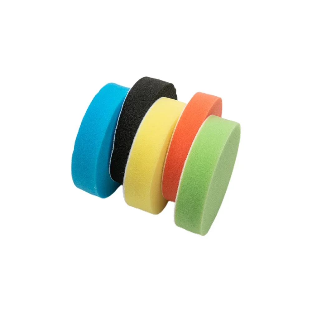 Imagem -05 - Almofada de Polimento de Carro 125 mm Polegada Almofadas de Polimento de Espuma de Carro Kit de Roda de Esponja para Polimento de Vidro Móveis Plástico Peças