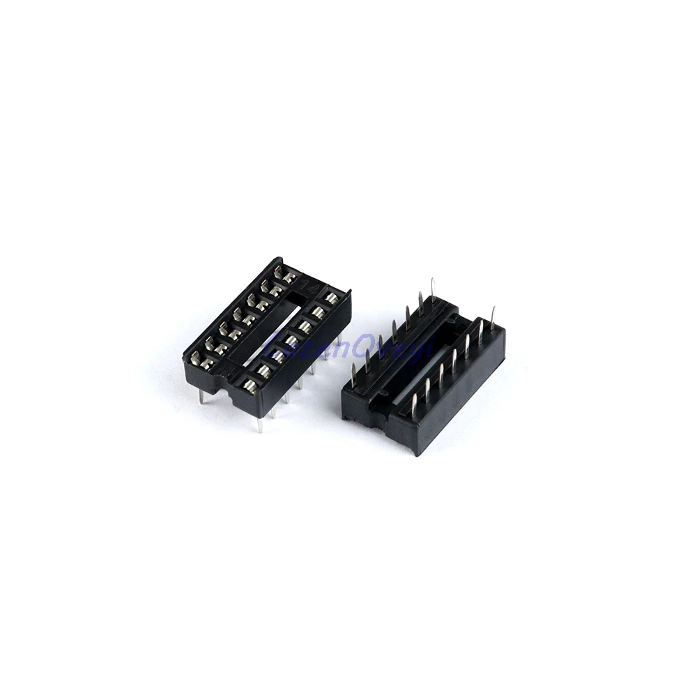 10PCS IC Sockets DIP6 DIP8 DIP14 DIP16 DIP18 DIP20 DIP28 DIP32 DIP40 pins Connector DIP Socket 6 8 14 16 18 20 24 28 32 40 pin