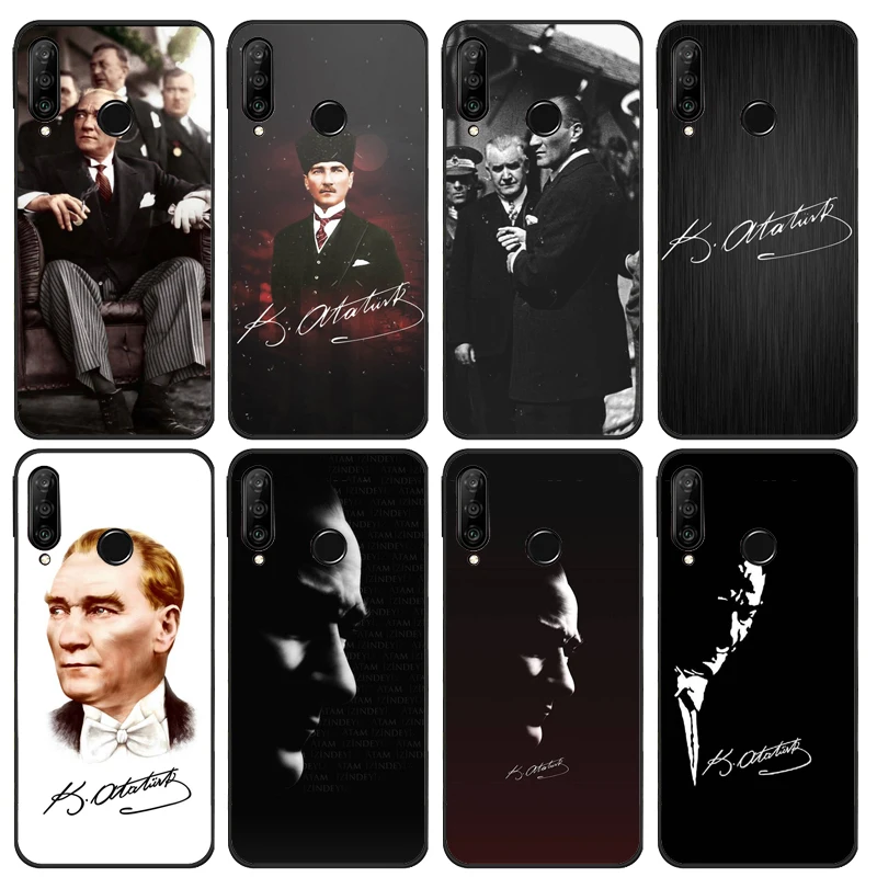 Mustafa Kemal Ataturk For Huawei Nova 5T 9 10 SE 11i 8i 7i 3i Nova Y70 Y60 Y61 Y90 P20 P40 Lite P60 P30 Pro Case