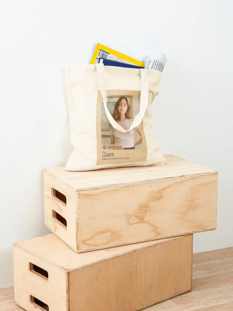 Clairo Tote Bag shopper bag women free delivery bags university shopper bag Big