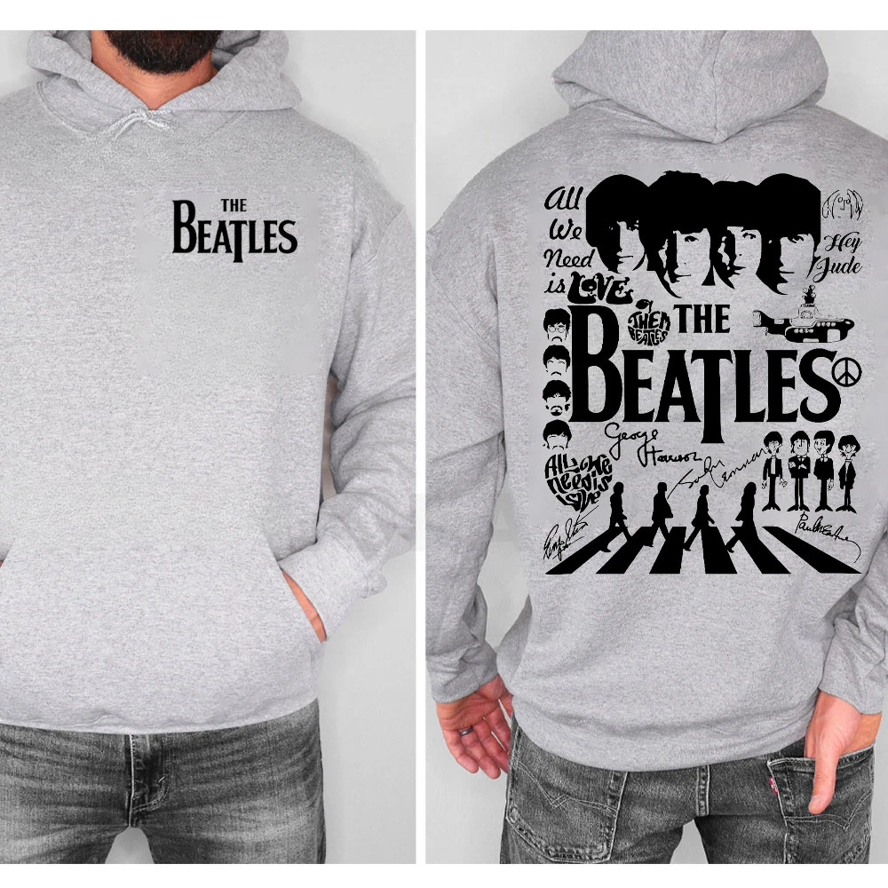 The B-Beatles Band Round Neck Hoodie Women's Hooded Hoodie European and American Rock Casual Hooded New in Hoodies & Sweatshirts