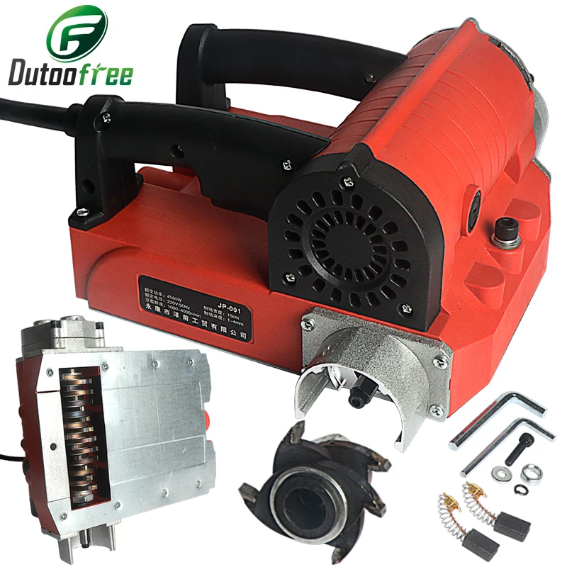 1800W Portable Wall Planing Machine No Dead Wall Shoveling Rough Plan Machine Old Wall Renovation Putty Corner Wall Shove Tool