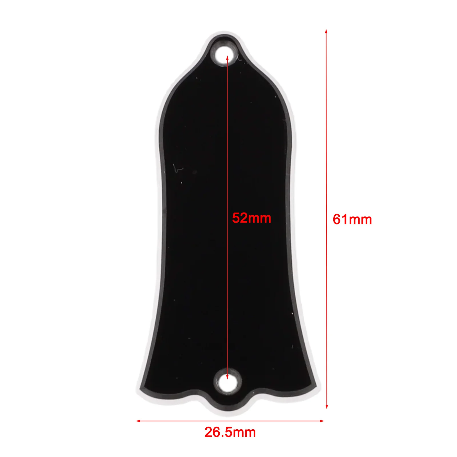 For Electric Guitar Bass Truss Rod Cover Plain Plastic Accessories Hot Sale New Practical Useful  For Electric