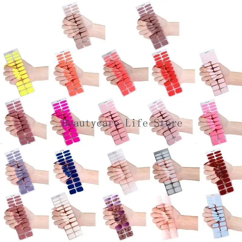 

652C 22Pieces Gel Stickers Long Lasting Wear Comfort Fit for Keyboard Users Home