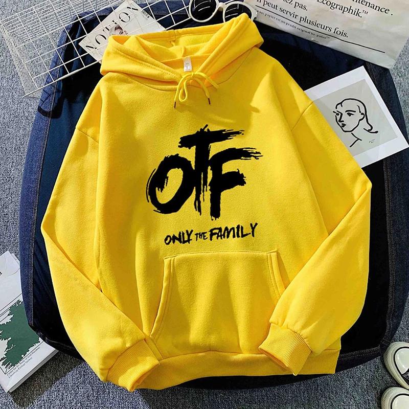 Neue Stil Hoodies Schwarz Mit Kapuze Jacke Für Männer Marke Otf Muster Gedruckt NUR THA FAMILY Männlich Herbst Sweatshirt Hoody Plus Größe