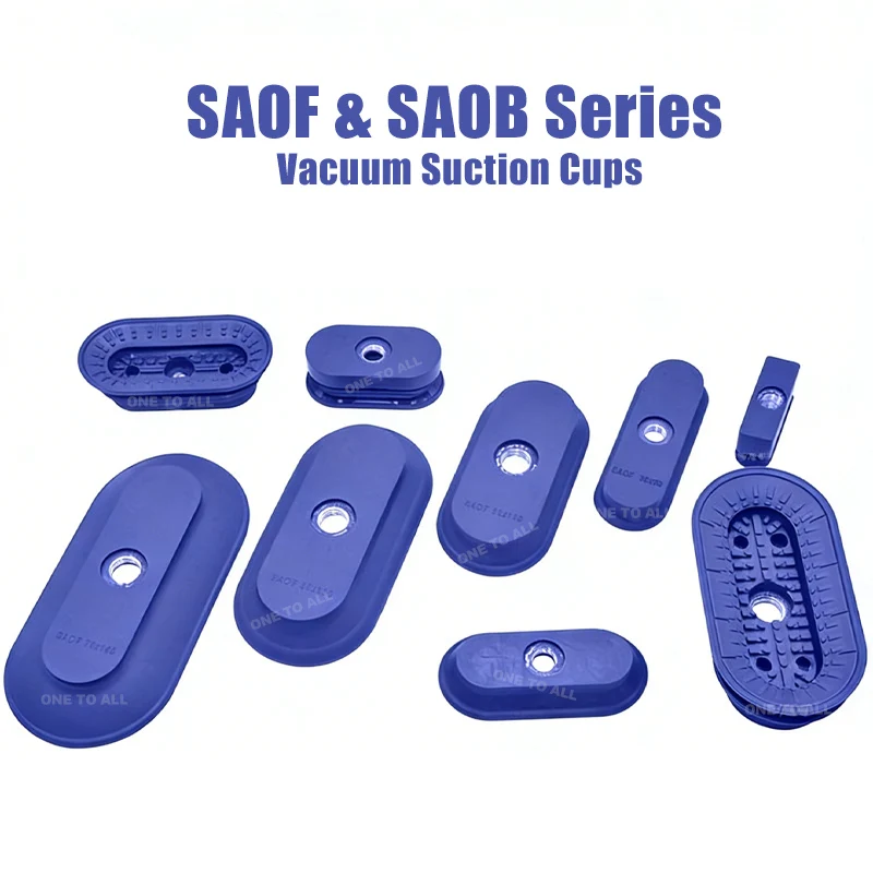 

SAOF/SAOB NBR Single/Double Layer Pneumatic Vacuum Suction Cup SAOF-50X16 SAOB-60X30